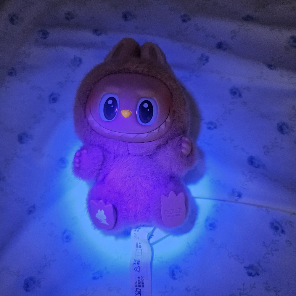 Labubu BABA have a seat HAS authentic plush pendant popmart